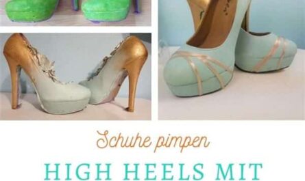 High Heels mit Acrylspray umgestalten Titelbild
