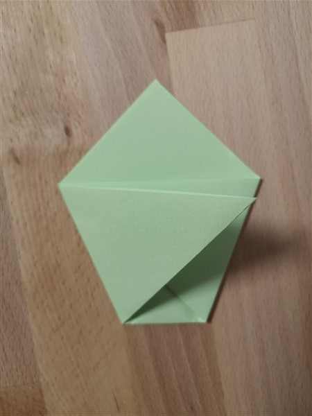 Origamibecher falten