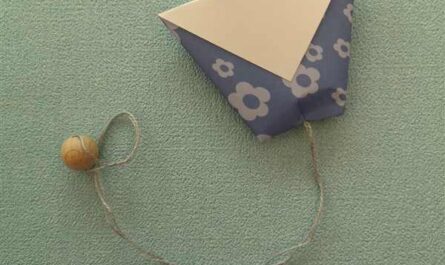 Origami-Becher als Fangspiel