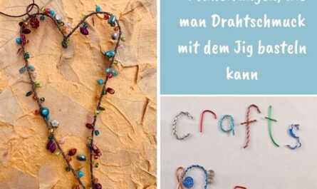 14 Anleitungen, wie man Drahtschmuck mit dem Jig bastelt