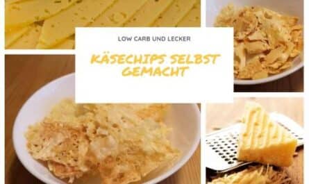 Low Carb und Lecker: Käsechips selbst gemacht