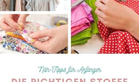 Stoffe für Kleidung. Tipps und Tricks für Nähanfänger