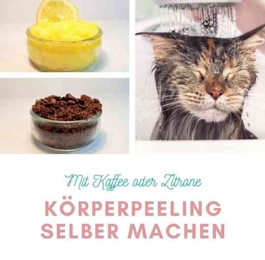 Körperpeeling selber machen: Sugar Scrub mit Kaffee oder Zitrone