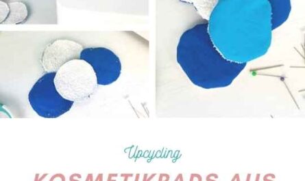 Waschbare Kosmetikpads nähen
