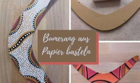 Aus alt mach neu - Bumerang basteln