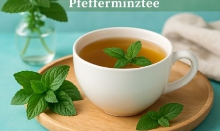 Pfefferminze und Pfefferminztee
