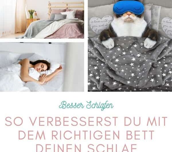 Matratze, Bettwäsche und Co.: So kannst du mit dem richtigen Bett deinen Schlaf verbessern