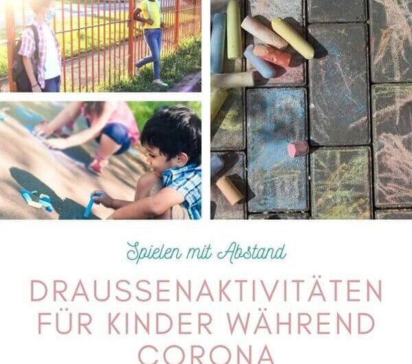 Spiele mit Abstand: Draußenaktivitäten für Kinder während Corona
