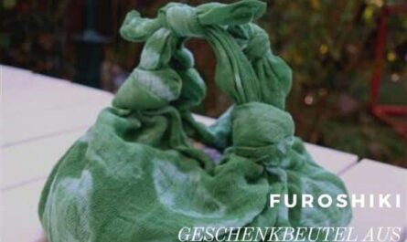 Furoshiki – Geschenkbeutel aus einem Stofftuch