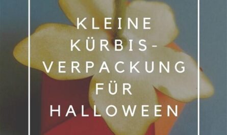 Kleine Kürbisverpackung für Halloween