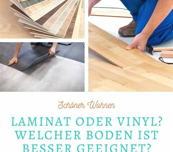 Laminat oder Vinyl? Welcher Boden ist besser geeignet?