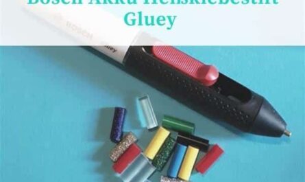 Produktvorstellung Bosch Akku Heißklebestift Gluey