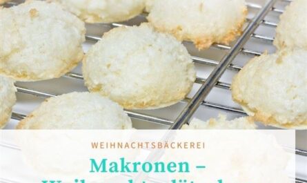 Altes Originalrezept für Haselnuss-Makronen