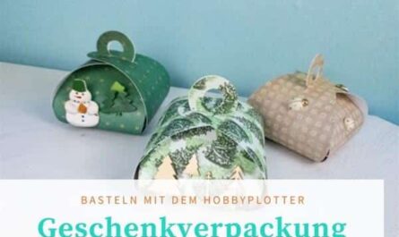 Geschenkverpackung ohne kleben
