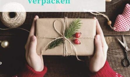 Weihnachtsgeschenke verpacken