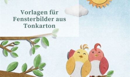 Vorlagen für Fensterbilder aus Tonkarton