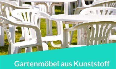 Gartenmöbel aus Kunststoff - Reinigung und Pflege