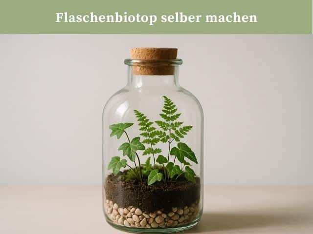 Flaschenbiotop selber machen