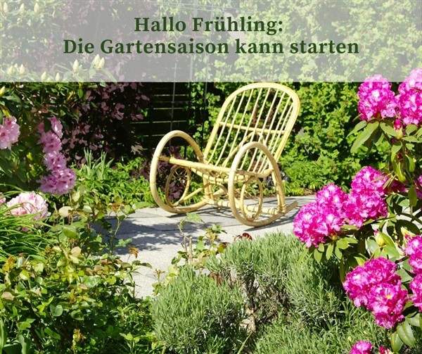 Hallo Frühling: Die Gartensaison kann starten