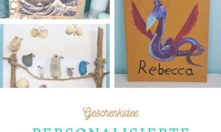 Personalisierte Leinwände: Individuelle Geschenke basteln