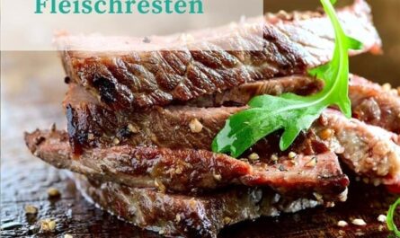 Resteessen mit Fleischresten