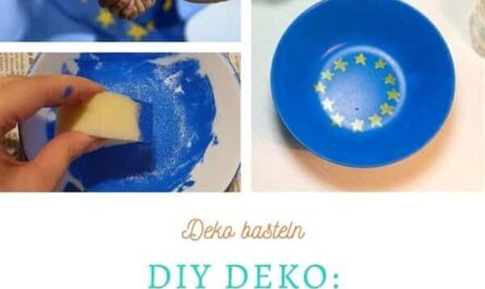 Europa Deko basteln