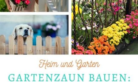 Gartenzaun bauen - titelbild