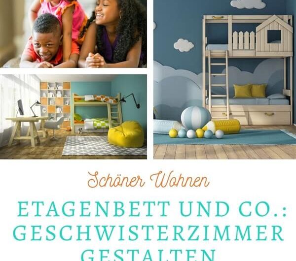 Etagenbett und Co.: Geschwisterzimmer gestalten
