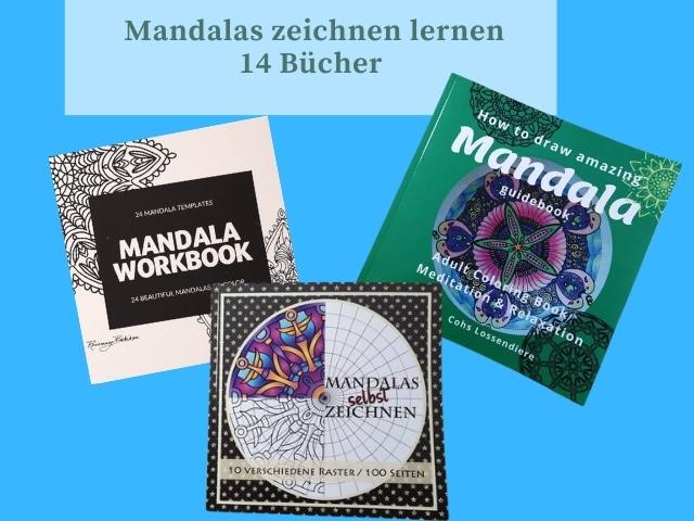 14 Bücher zum Thema Mandalas Zeichnen
