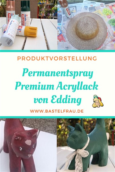 Permanentspray Premium Acryllack 
von Edding Pinterestbild