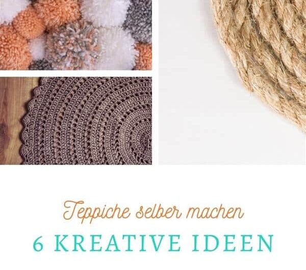 Teppiche selber machen: 6 Ideen für handgefertigte Teppiche