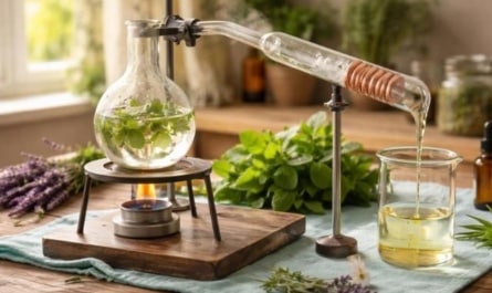 Gewinnung von ätherischen Ölen