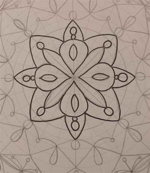 Mandala zeichnen lernen