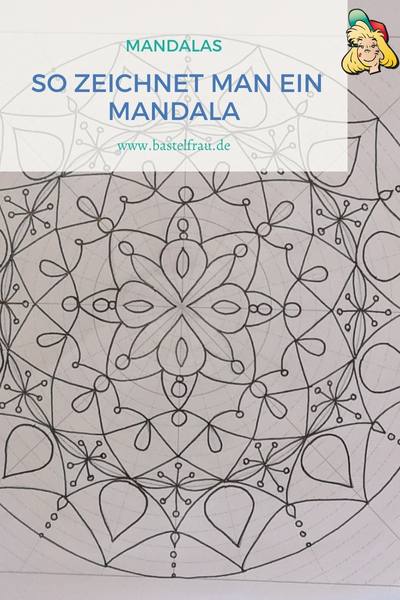 Mandala zeichnen Schritt für Schritt