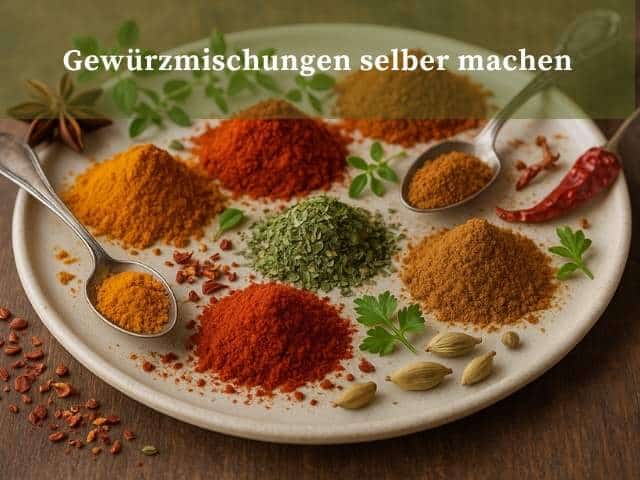 Gewürzmischungen selber machen