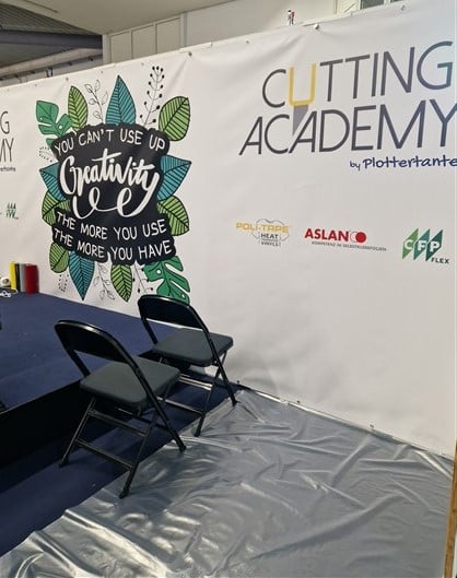Cutting Academy Creativa 2023 Bühne