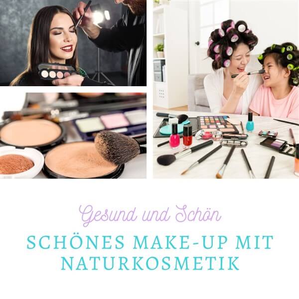 Make-up mit Naturkosmetik titelbild