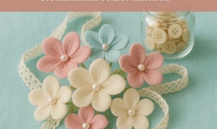 Stoffblumen selber machen
