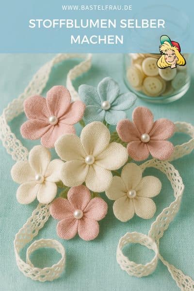 Stoffblumen selber machen