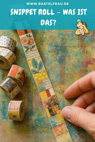 Snippet Roll – was ist das eigentlich?
Ein kleiner Streifen voller Kreativität: Stoff- oder Papierrollen, liebevoll verziert mit Schnipseln, Spitzen & mehr. Ideal für Junk Journals und Mixed Media! Jetzt entdecken auf bastelfrau.de