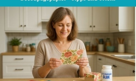 Decoupage-Papier - Basteltipps