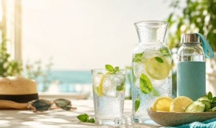 Richtig trinken bei heißem Wetter