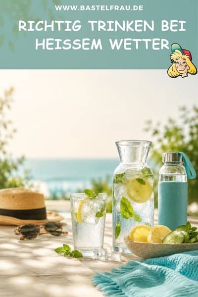 Richtig trinken bei heißem Wetter