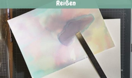 Aquarellpapier ablösen - Tipps und Tricks