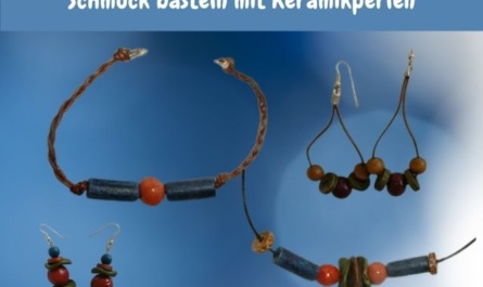 Schmuck basteln mit Keramikperlen