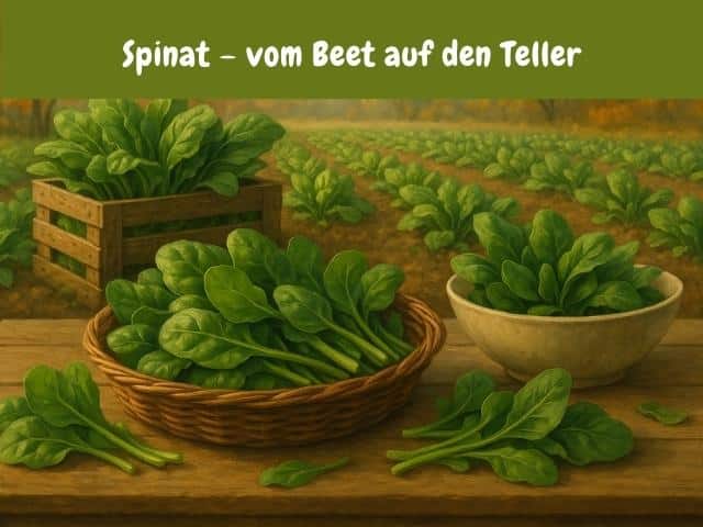 Spinat – vom Beet auf den Teller