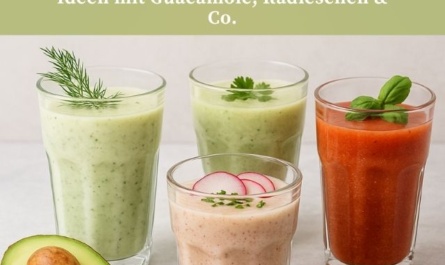 Herzhafte Kefir-Smoothies: Kreative Ideen mit Guacamole, Radieschen & Co.