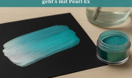 Perlmuttglanzfarbe selber machen – so einfach geht’s mit Pearl Ex