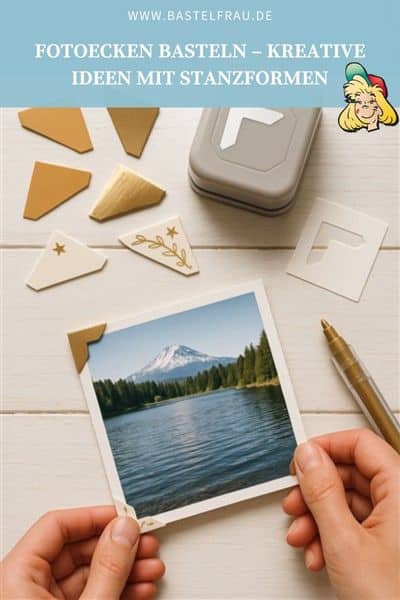 Fotoecken basteln ✂️✨ Mit Stanzformen & Papier kreative Fotoecken selber machen – perfekt für Scrapbooking, Fotoalben & Karten!