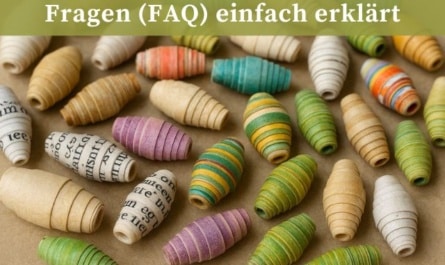 Papierperlen basteln – häufige Fragen (FAQ) einfach erklärt
